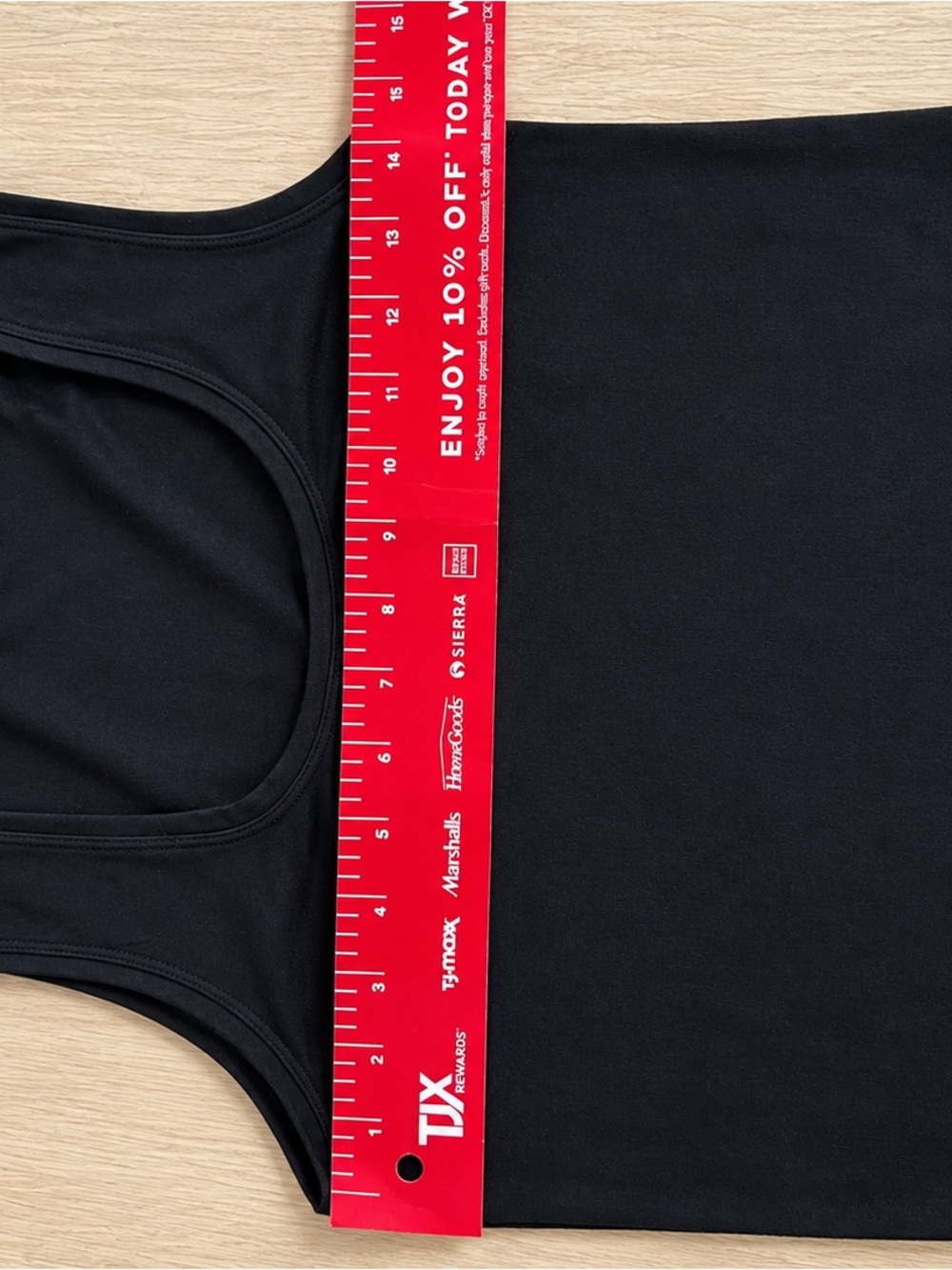 Vuori Black Racerback Sports Bra Tank